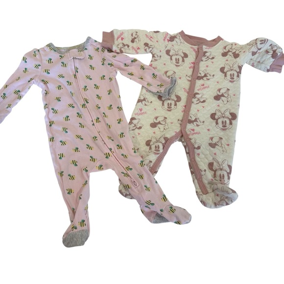 5 for $25!! Baby Girl 13 piece bundle 3-6 mo Disney Just One You Cloud Island - Picture 3 of 7